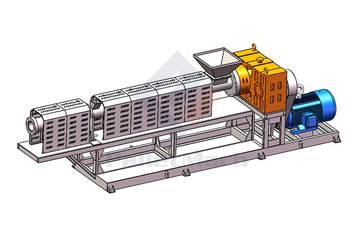 single screw plastic extruder