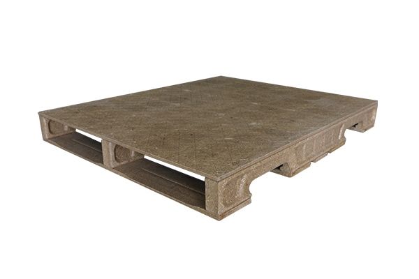 Pressed wood pallet